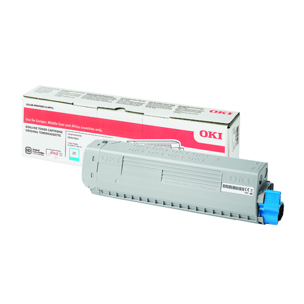 OKI 46861307 TONER-C-C834/C844-10K MAVI TONER 10.000 SAYFA