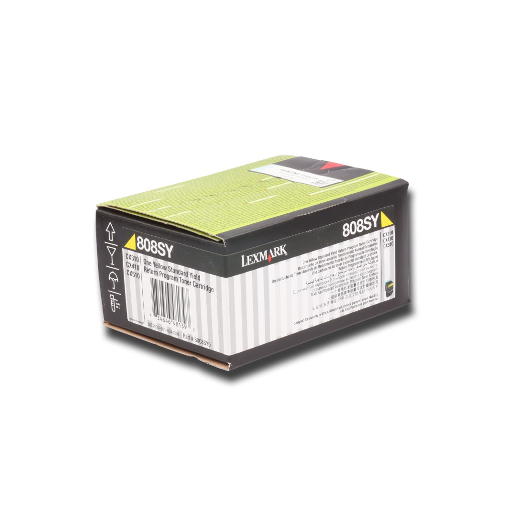 LEXMARK 80C80Y0 1.000 SAYFA YELLOW SARI TONER CX310-410-510 808Y
