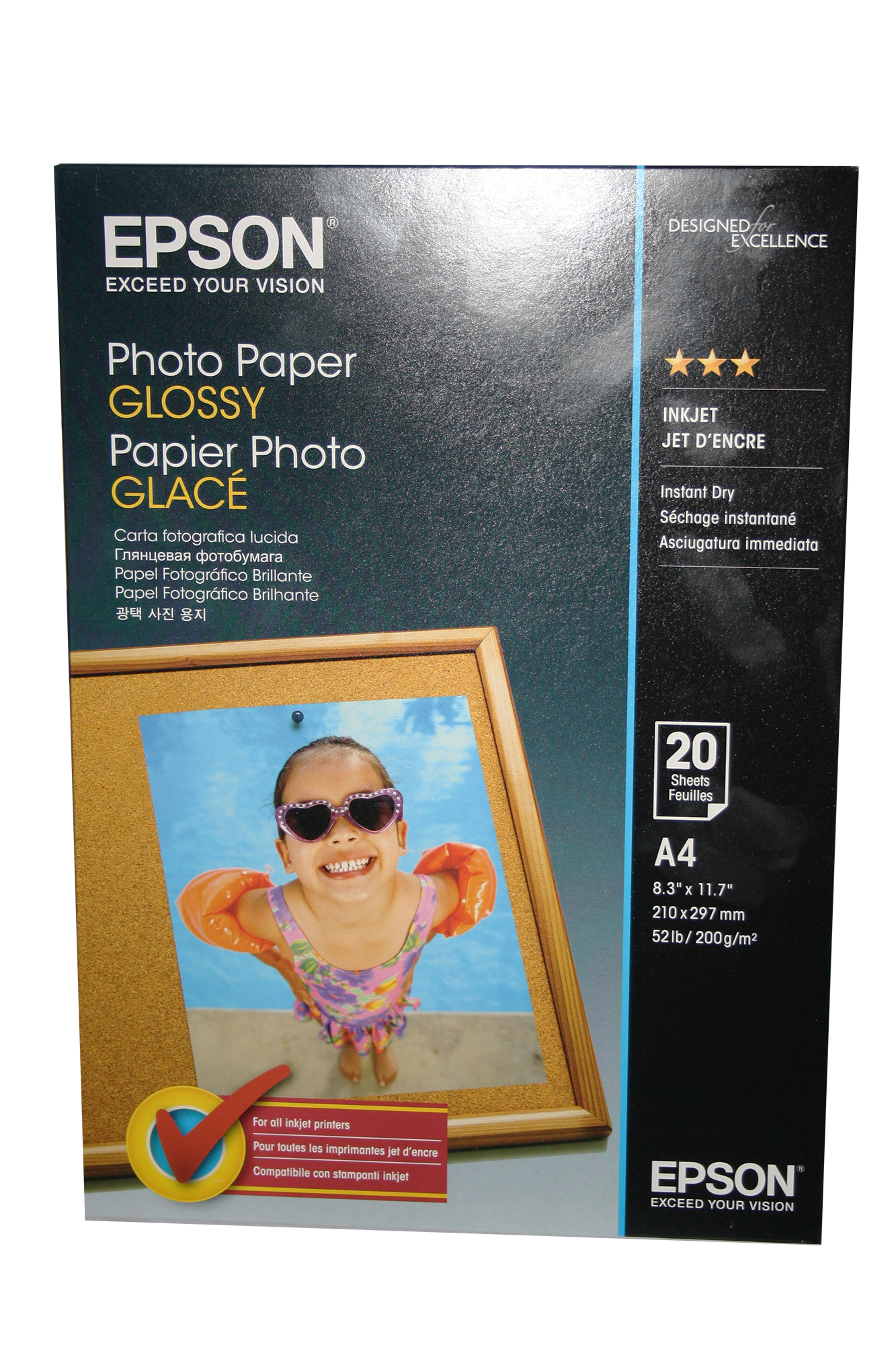 EPSON A4 200GRAM  20'LI FOTOGRAF KAGIDI S042538