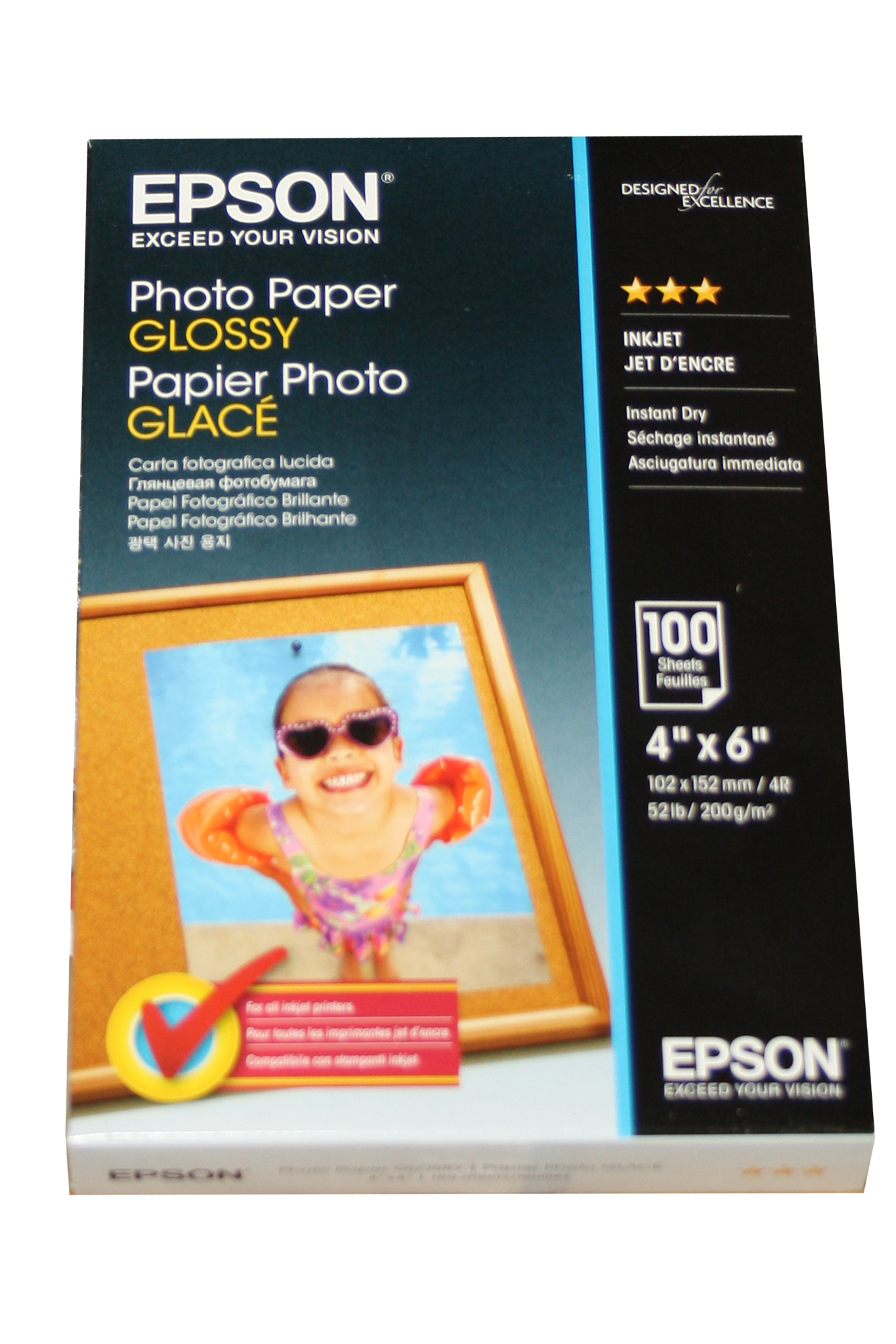 EPSON 10X15 200GRAM 100'LU FOTOGRAF KAGIDI S042548