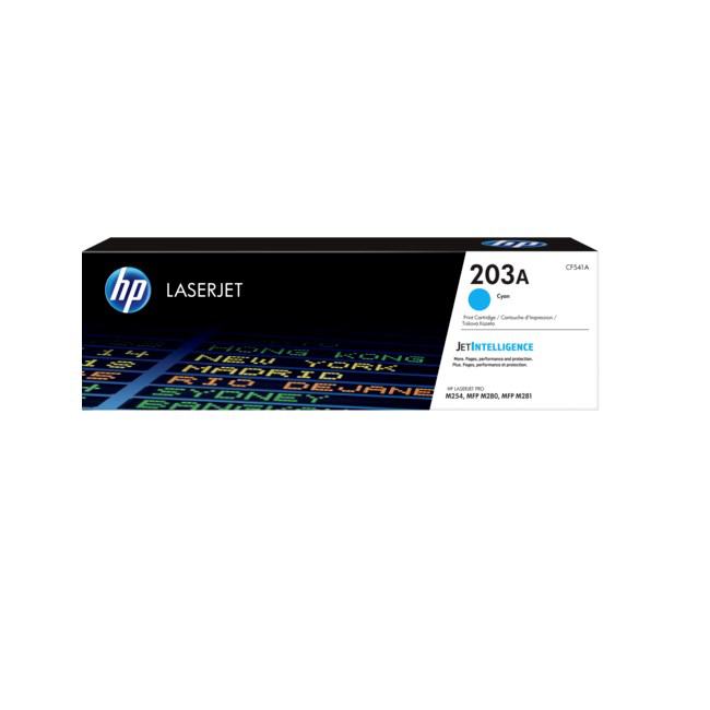 HP CF541A MAVI TONER KARTUS 203A