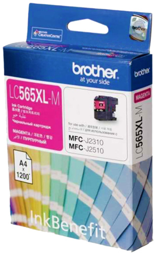 BROTHER LC565XLM MAGENTA KIRMIZI 1.200 SAYFA KARTUS MFC-J3520-J3720