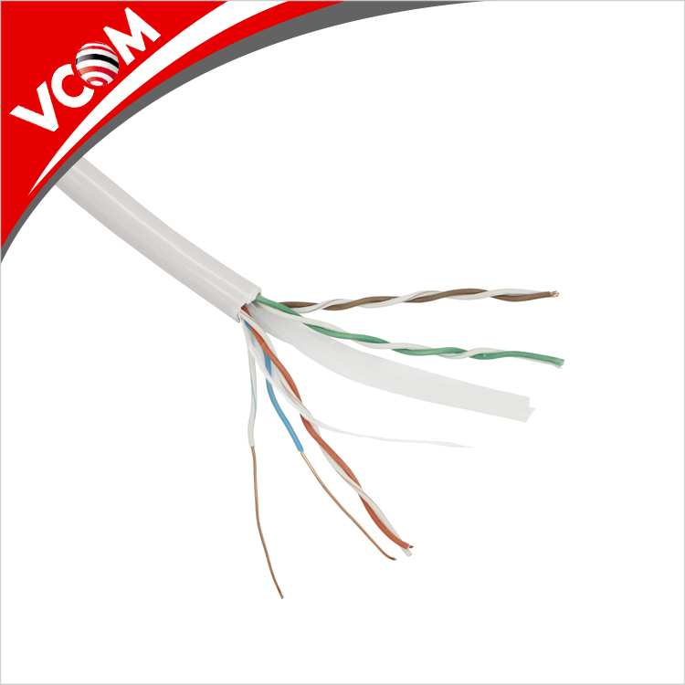 VCOM NC614-305 UTP CAT6 0.57CCA 305MT GRI KABLO