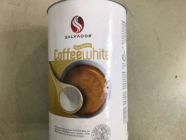 CAFE SALVADOR COFFEE WHITE  TENEKE 1000 GR (KAHVE BEYAZLATICI)