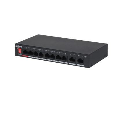 DAHUA PFS3010-8ET-96-V2 8 PORT POE YONETILEMEZ SWITCH