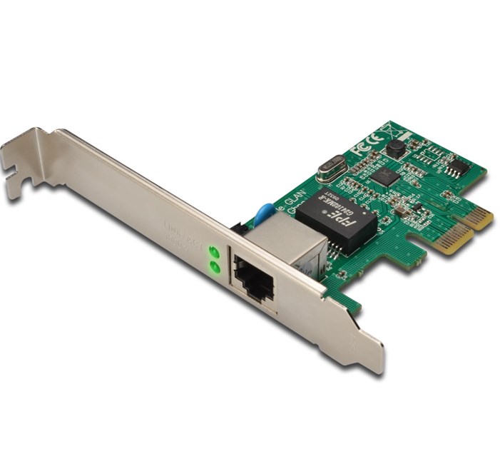 DIGITUS DN-10130-1 PCI-E 10-100-1000 ETHERNET