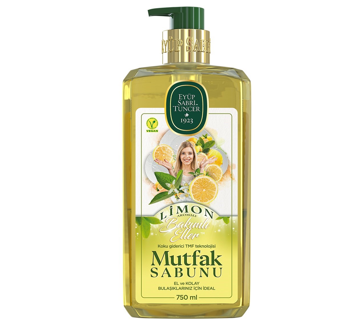 EYUP SABRI TUNCER 750ML LIMON AROMALI MUTFAK SABUNU