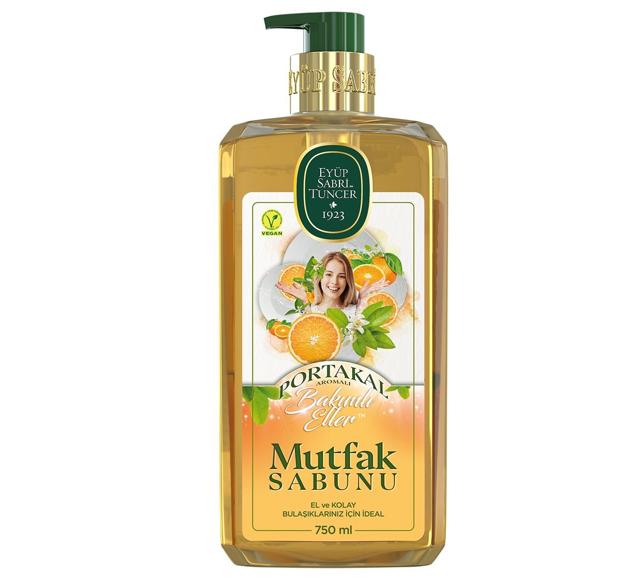 EYUP SABRI TUNCER 750ML PORTAKAL AROMALI MUTFAK SABUNU