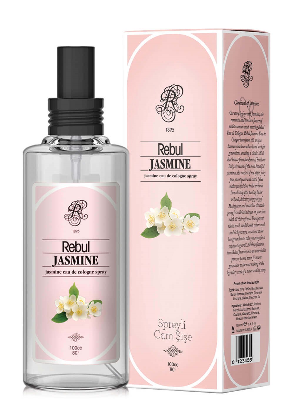 REBUL JASMINE 125 ML SPREYLI KOLONYA