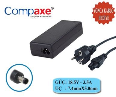 COMPAXE CLH-351 HP 19V 3,42A 5,5-2,1 HP NOTEBOOK ADAPTORU