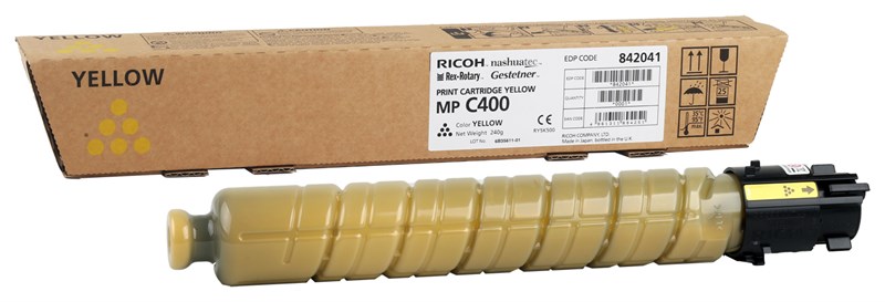 RICOH MP C400 YELLOW SARI ORJINAL FOTOKOPI TONERI MP C300-401 10.000 SAYFA