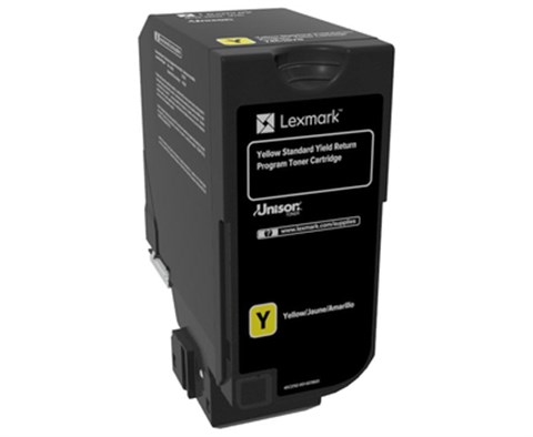 LEXMARK 74C5SY0 7.000 SAYFA YELLOW SARI TONER CS720-725 CX725