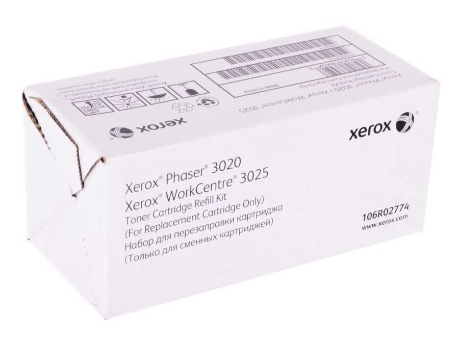 XEROX 106R02774 PHASER 3020-3025 TNR REFILL KIT 1500SYF TONER TOZUXEROX PHASER