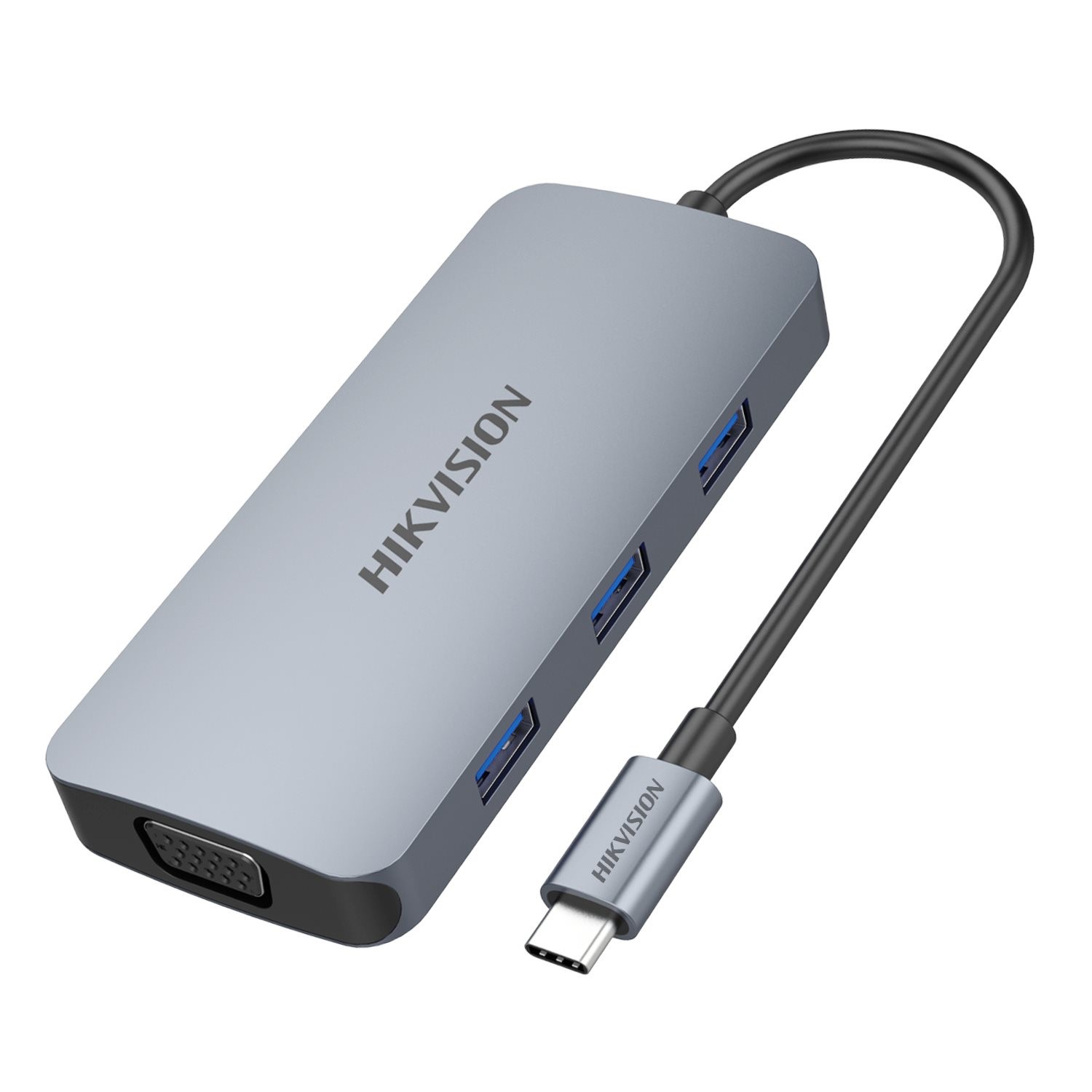 HIKVISION USB-C HUB DS801 8-IN-1,USB 3.0