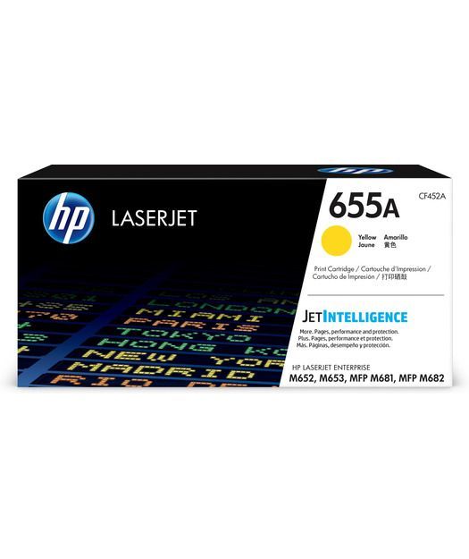 HP 655A YELLOW SARI 10.500 SAYFA TONER CF452A