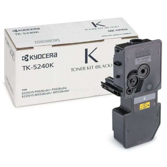 KYOCERA TK-5240K BLACK SIYAH ORJINAL FOTOKOPI TONERI ECOSYS M5526CDN-5526CDW P5026CDN-5026CDW 4.000