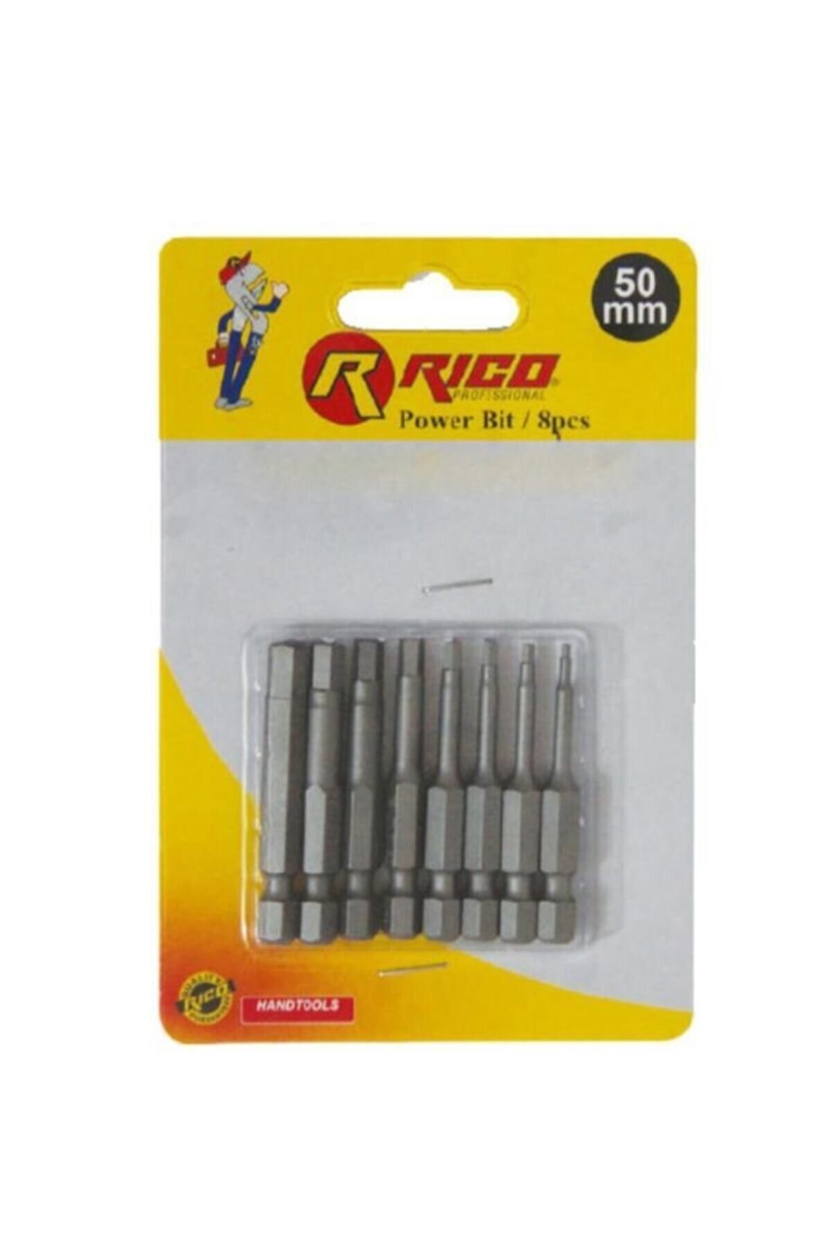 RICO 005-KK1132  50MM 8 PARCA ALLEN BITS UC SETI