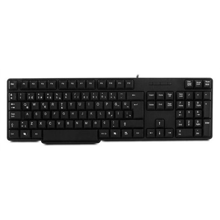 EVEREST KB-517U SIYAH KABLOLU STANDART KLAVYE