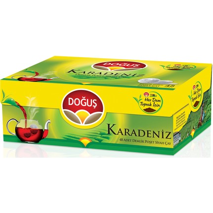 DOGUS KARADENIZ DEMLIK POSET CAY 48X3.2 GR BERGAMOT AROMALI