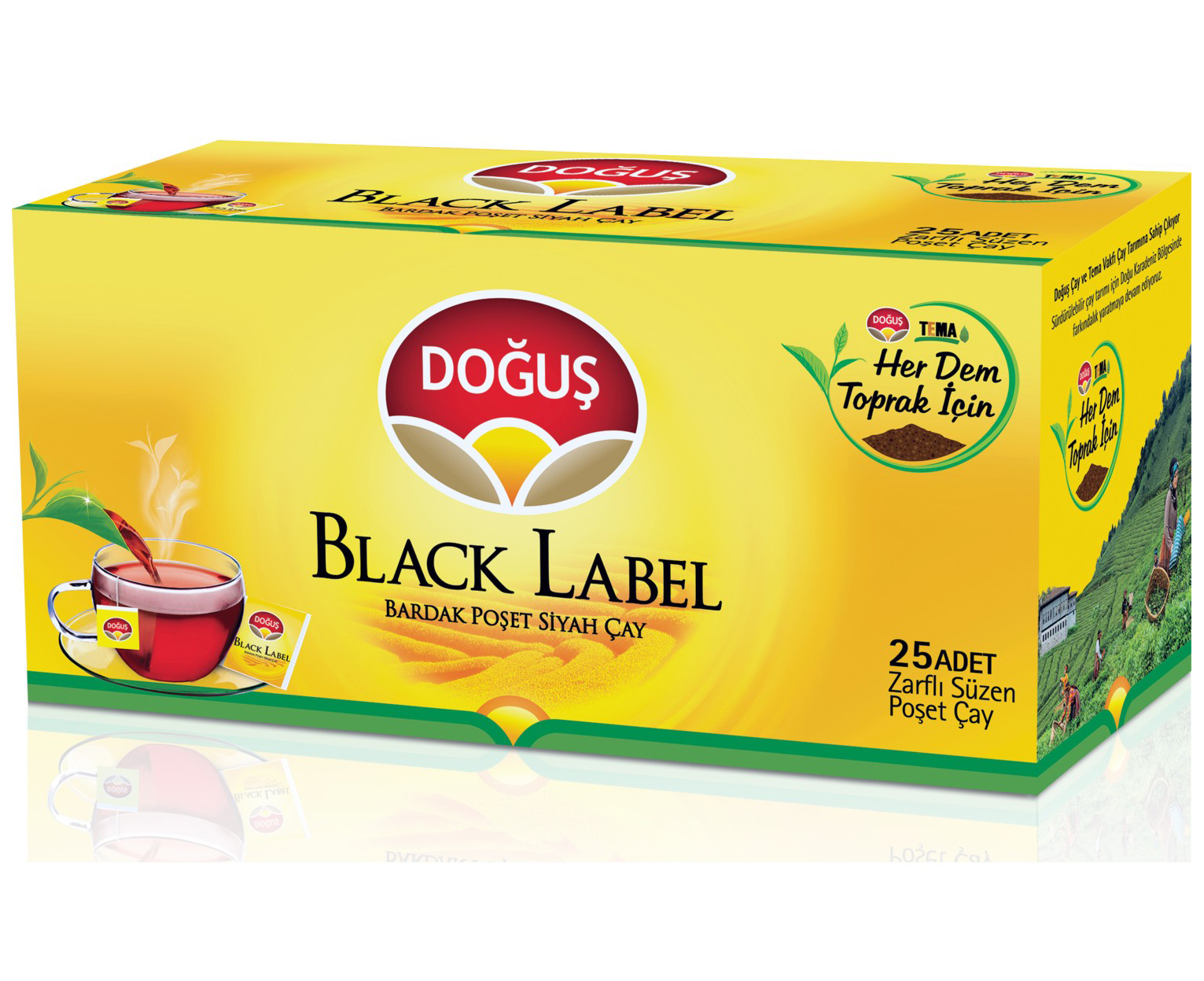 DOGUS BLACK LABEL SUZEN POSET CAY 25X2 GR