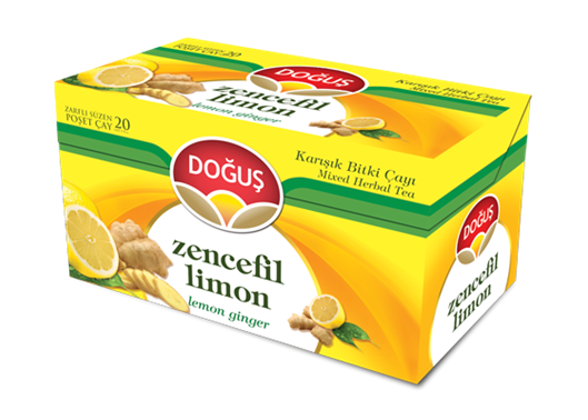 DOGUS ZENCEFIL LIMON BITKI CAYI 20X2 GR