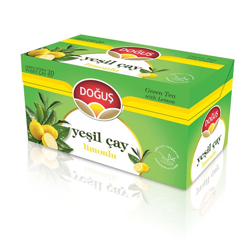 DOGUS YESIL CAY LIMONLU POSET CAY 20X1.75 GR