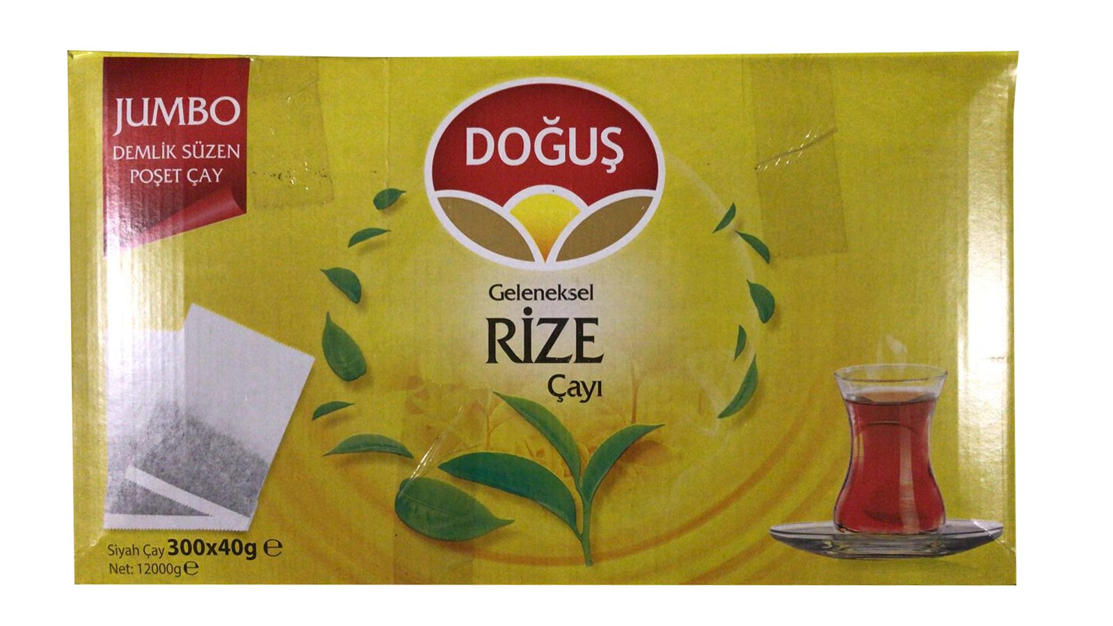 DOGUS RIZE DEMLIK POSET CAY 40GRX300 ADET (12000GR)