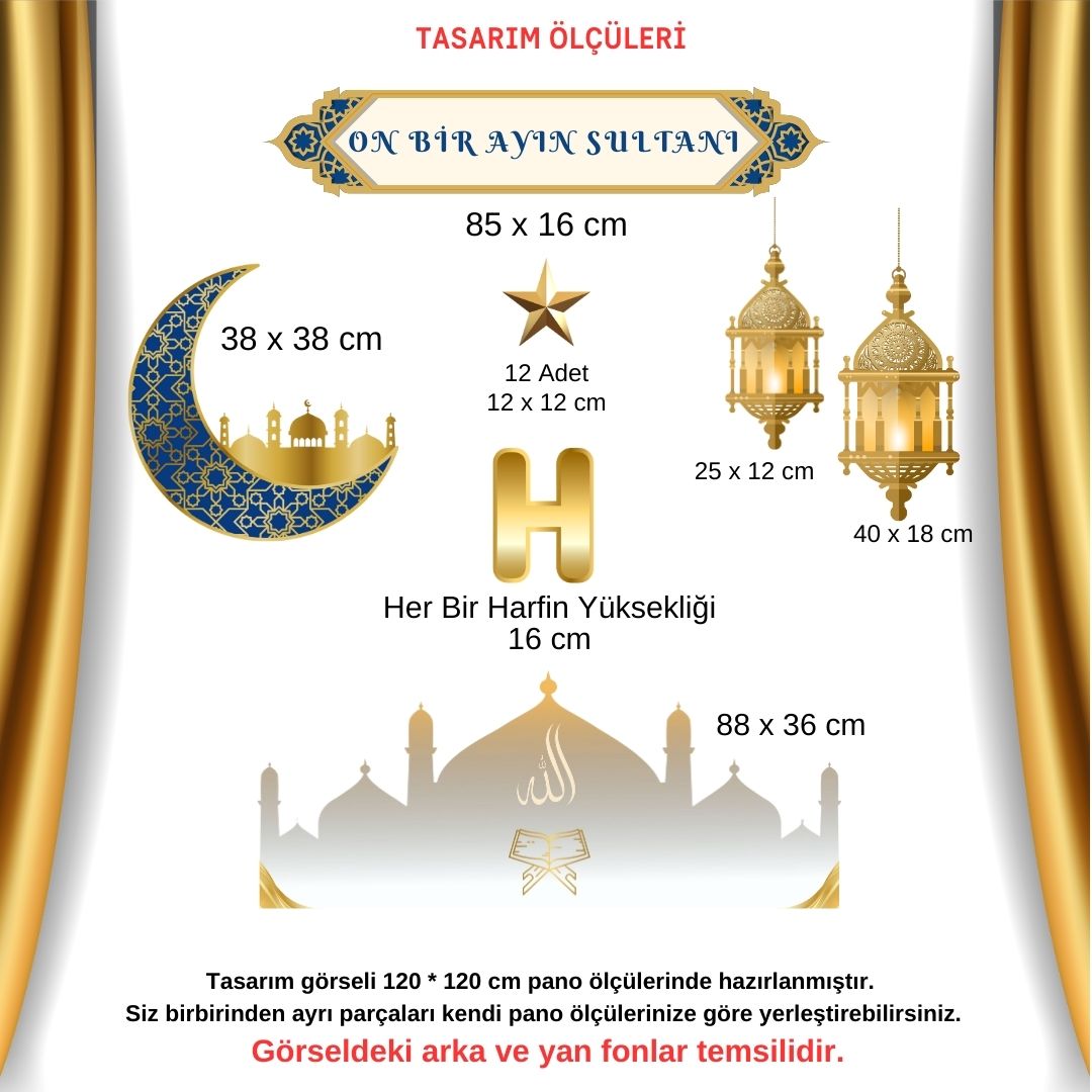HOŞ GELDİN RAMAZAN EV OKUL DUVAR SÜSÜ HOŞ GELDİN RAMAZAN EV OKUL DUVAR SÜSÜ