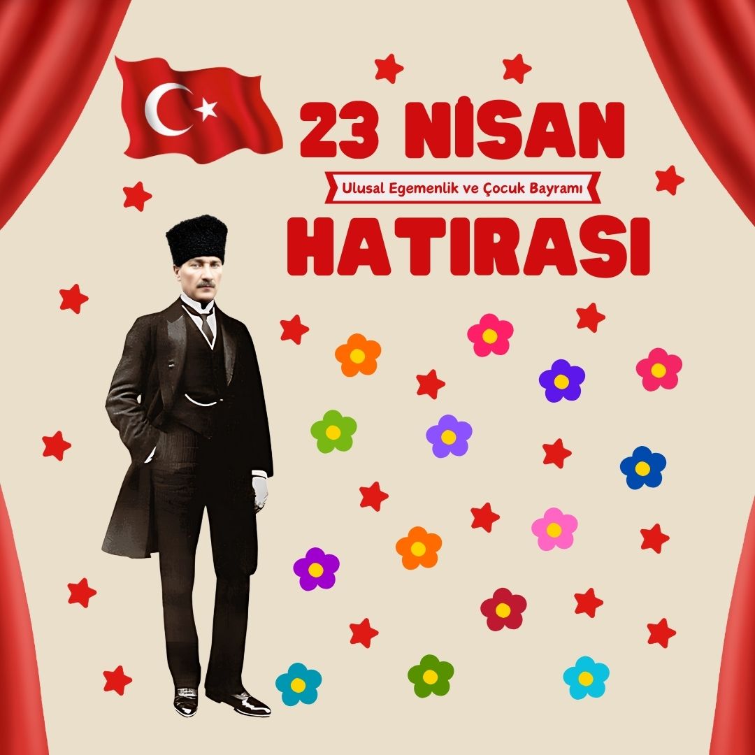23 NİSAN HATIRASI PANO SÜSÜ 23 NİSAN HATIRASI PANO SÜSÜ