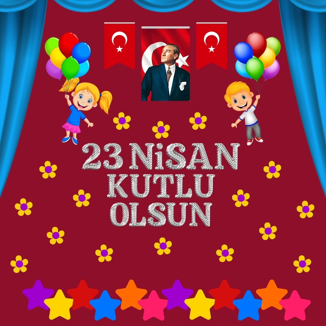 23 NİSAN KUTLU OLSUN PANO SÜSÜ 02