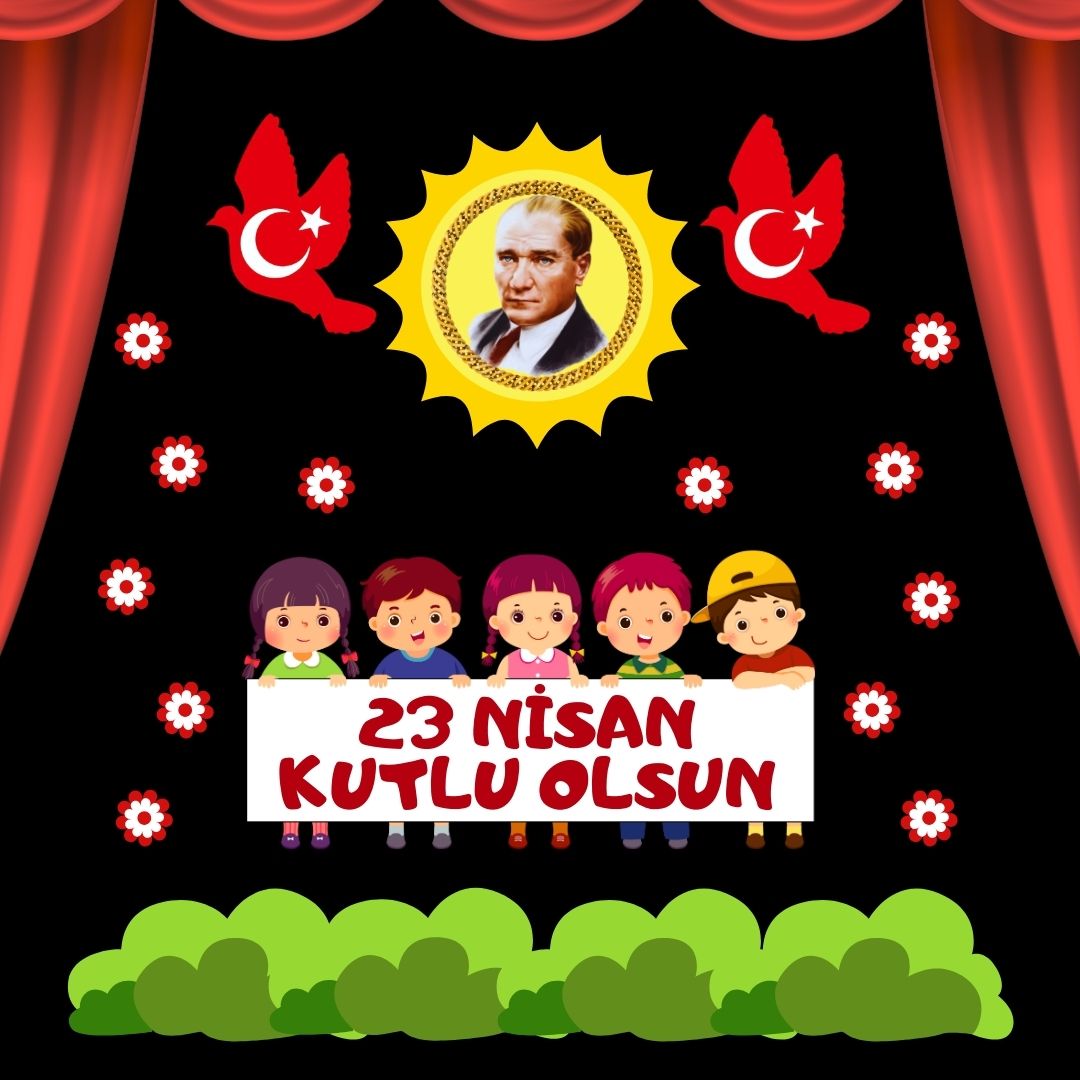 23 NİSAN KUTLU OLSUN PANO SÜSÜ 03