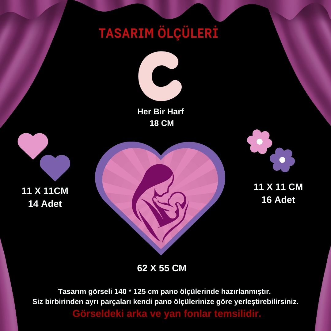 ANNELER GÜNÜ PANO SÜSÜ ANNELER GÜNÜ PANO SÜSÜ