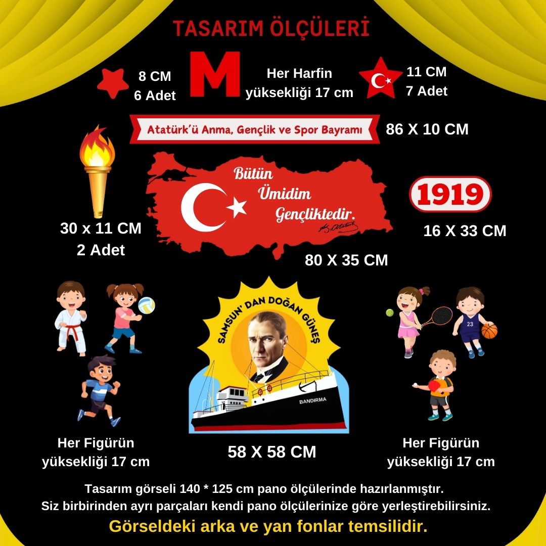 19 MAYIS ATATÜRK'Ü ANMA GENÇLİK VE SPOR BAYRAMI OKUL PANOSU 19 MAYIS ATATÜRK'Ü ANMA GENÇLİK VE SPOR BAYRAMI OKUL PANOSU