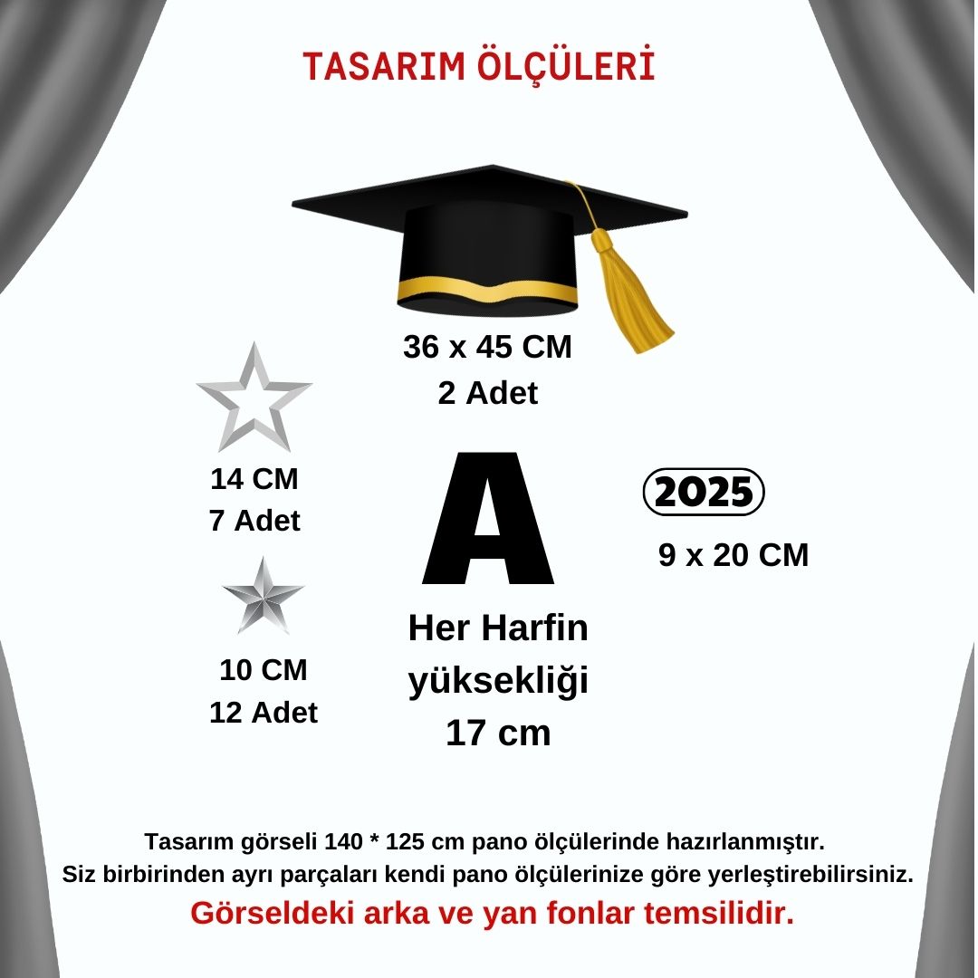 MEZUNİYET HATIRASI GMŞ PANO SÜSÜ MEZUNİYET HATIRASI GMŞ PANO SÜSÜ
