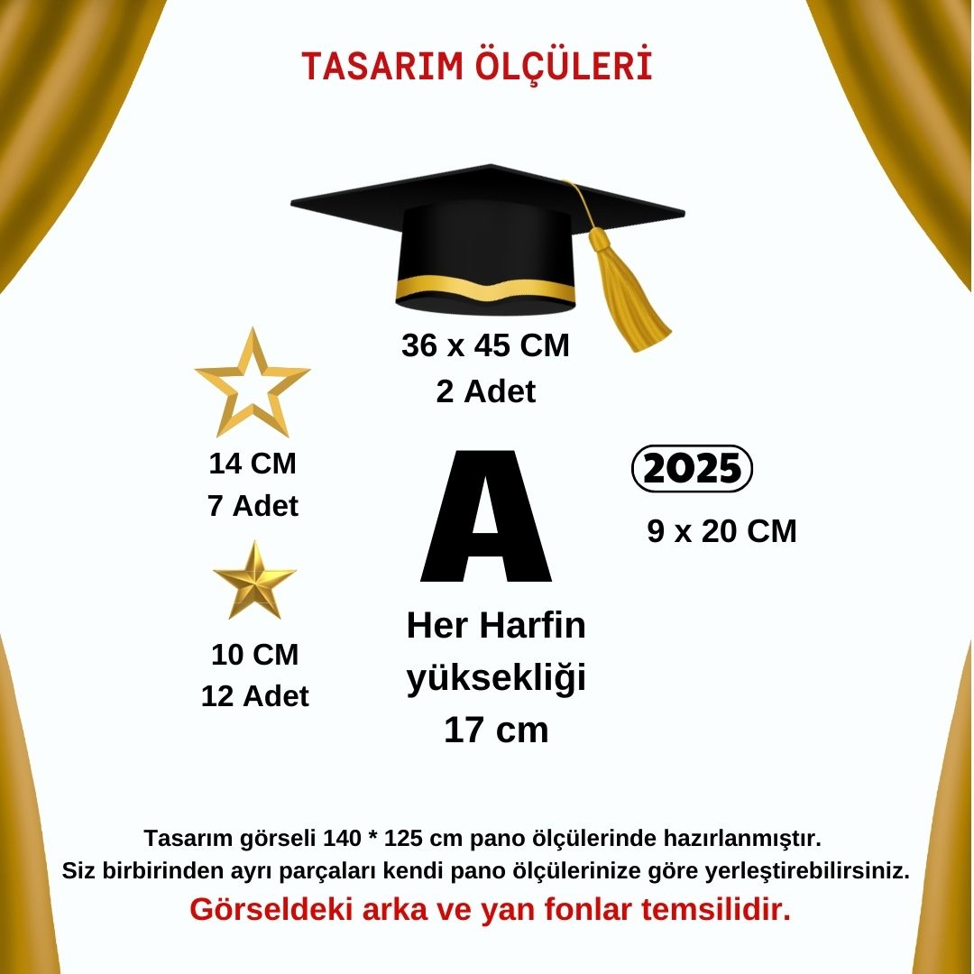 MEZUNİYET HATIRASI GLD PANO SÜSÜ MEZUNİYET HATIRASI GLD PANO SÜSÜ