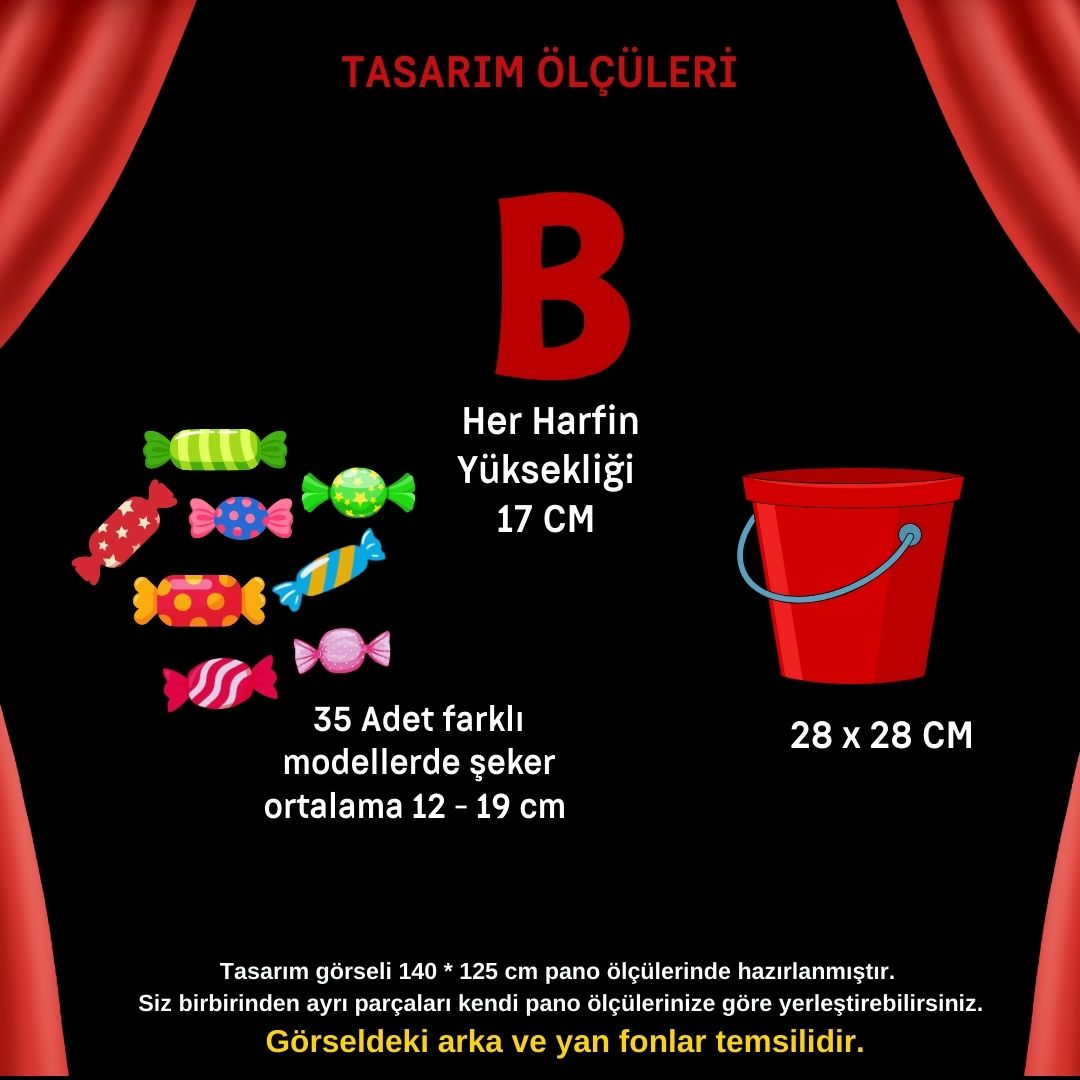 İYİ BAYRAMLAR TEMALI PANO SÜSÜ İYİ BAYRAMLAR TEMALI PANO SÜSÜ