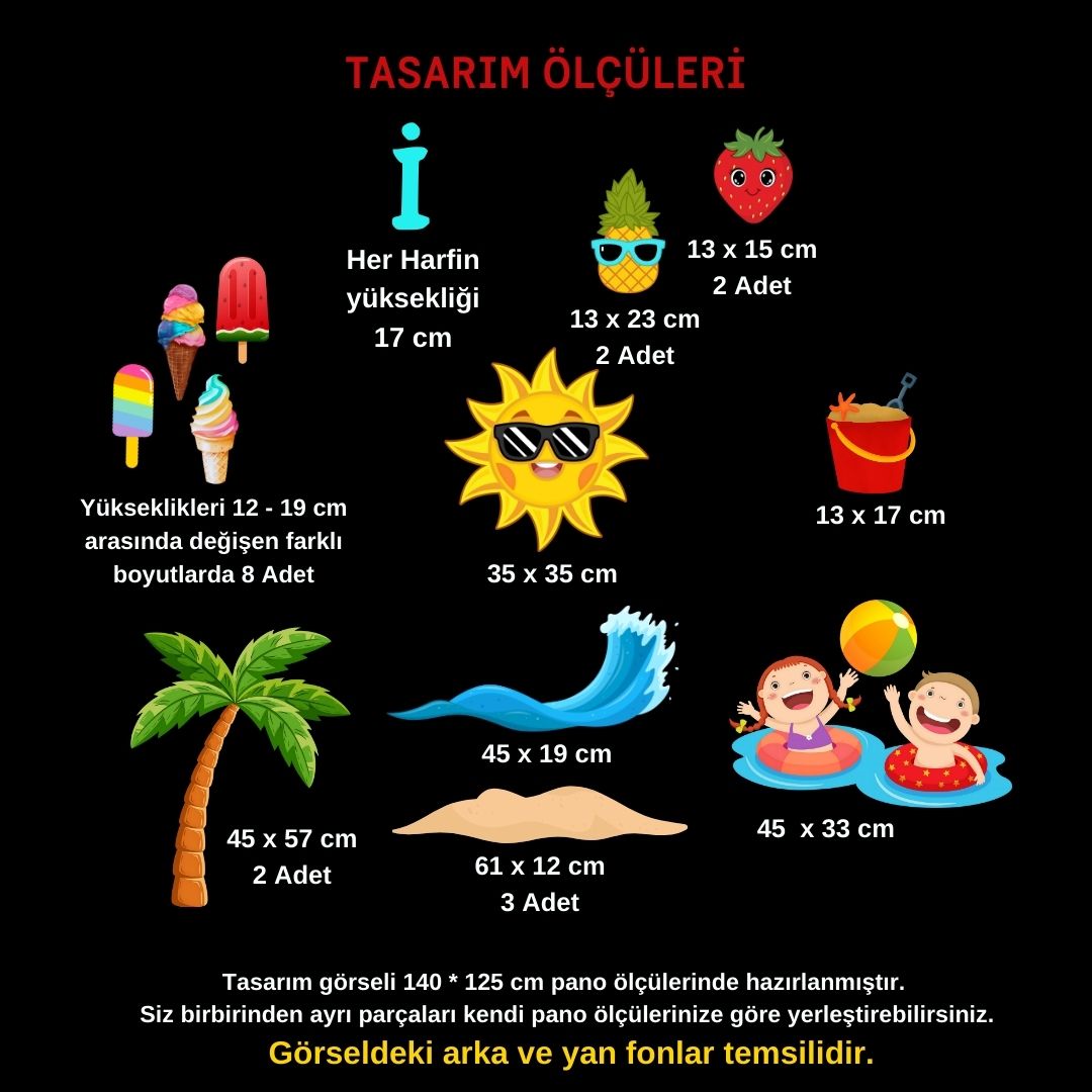 İYİ TATİLLER KARNE GÜNÜ PANO SÜSÜ İYİ TATİLLER KARNE GÜNÜ PANO SÜSÜ