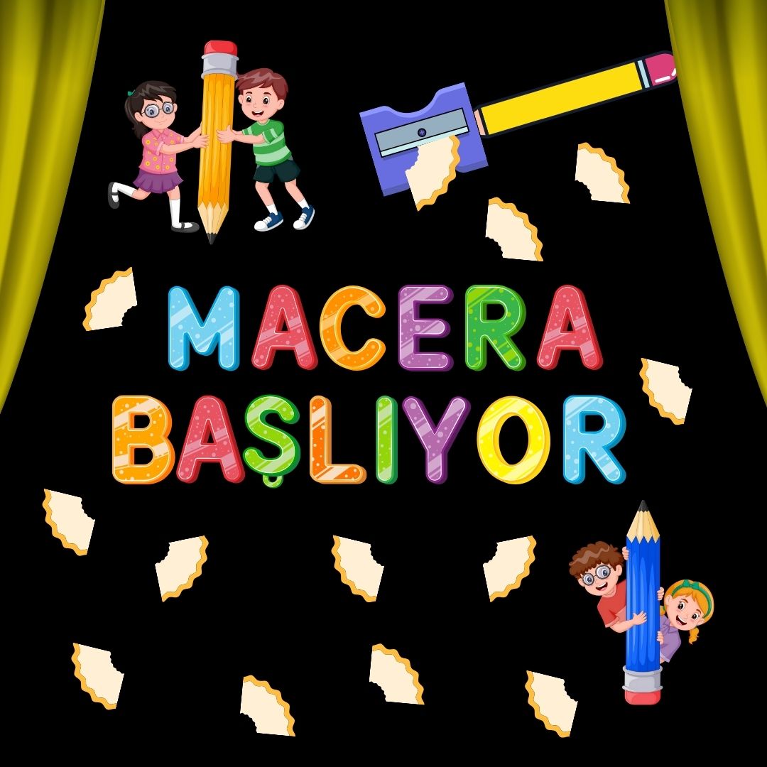 MACERA BAŞLIYOR OKUL PANO SÜSÜ 01