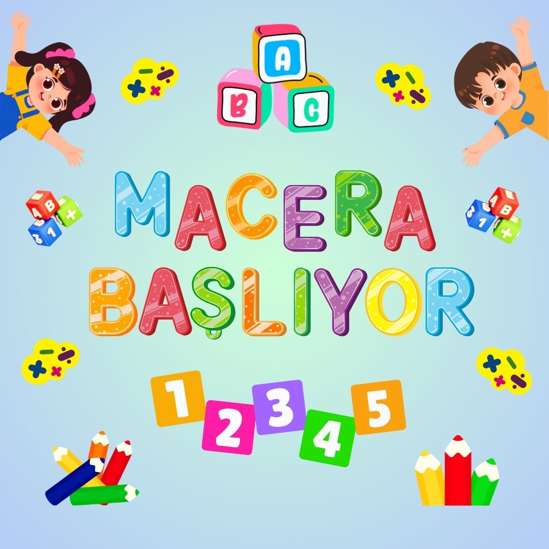 MACERA BAŞLIYOR OKUL PANO SÜSÜ 02