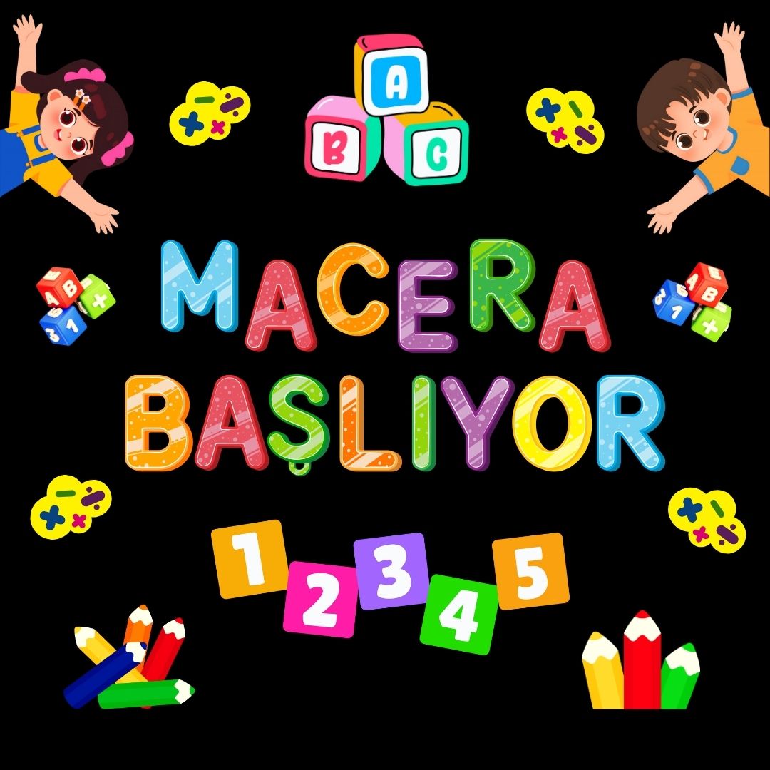 MACERA BAŞLIYOR OKUL PANO SÜSÜ 02