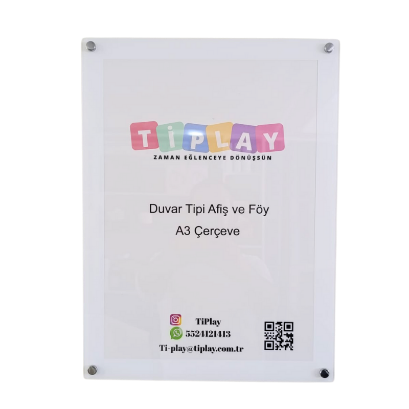 Duvar Tipi Afiş Ve Föy Çerçeve A3