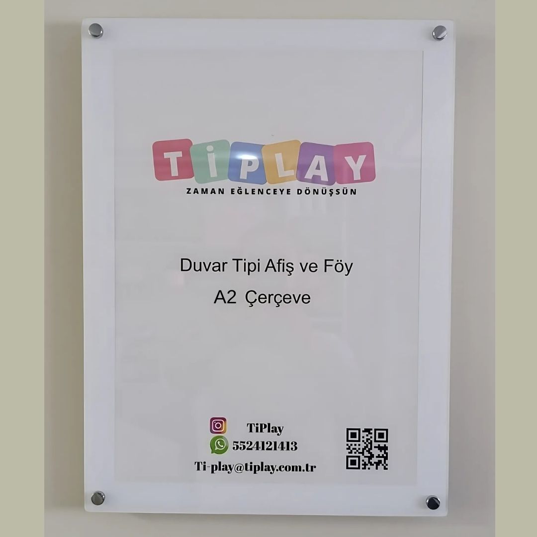 Duvar Tipi Afiş Ve Föy Çerçeve A2