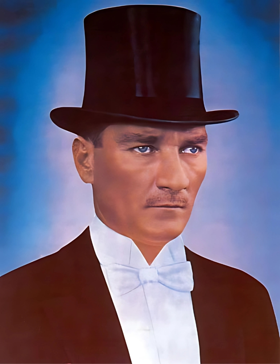 ATATÜRK TABLO SERİSİ 01 ÇERÇEVESİZ 45X65CM PVC TABLO