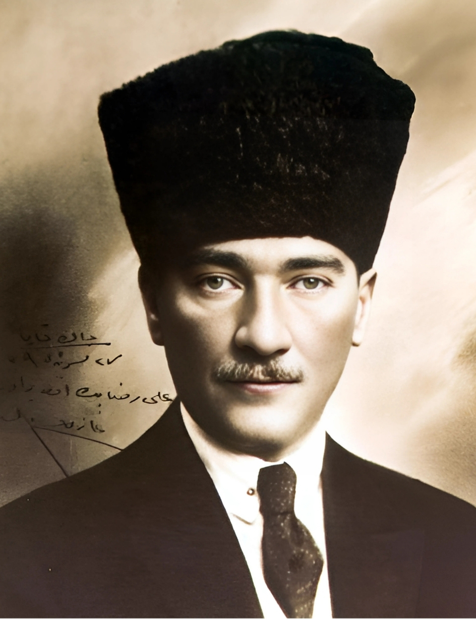 ATATÜRK TABLO SERİSİ 03 ÇERÇEVESİZ 45X65CM PVC TABLO