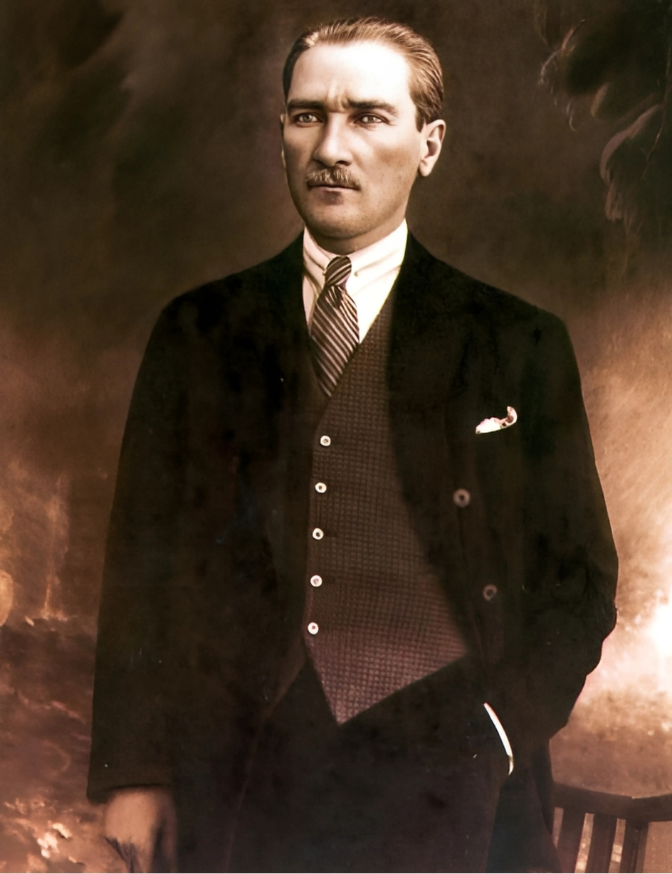 ATATÜRK TABLO SERİSİ 07 ÇERÇEVESİZ 45X65CM PVC TABLO