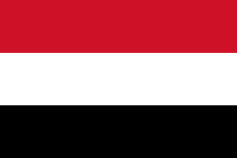 YEMEN ÜLKE BAYRAĞI 45x30CM DUVAR TABLOSU ÇERÇEVESİZ PVC TABLO