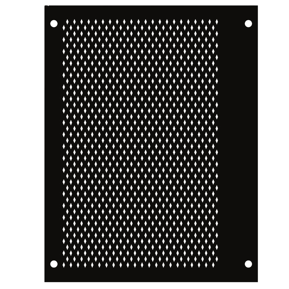 OEM MUADİL 9505G ve 9510G UYUMLU MESH ÜÇGEN PRİZMA HAVALADIRMA ÖN PANEL BEYAZ