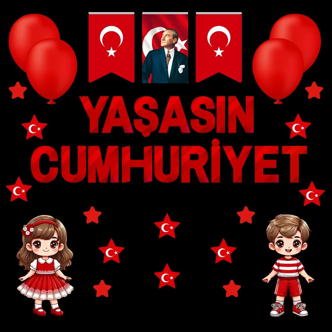 YAŞASIN CUMHURİYET OKUL PANO SÜSÜ 02