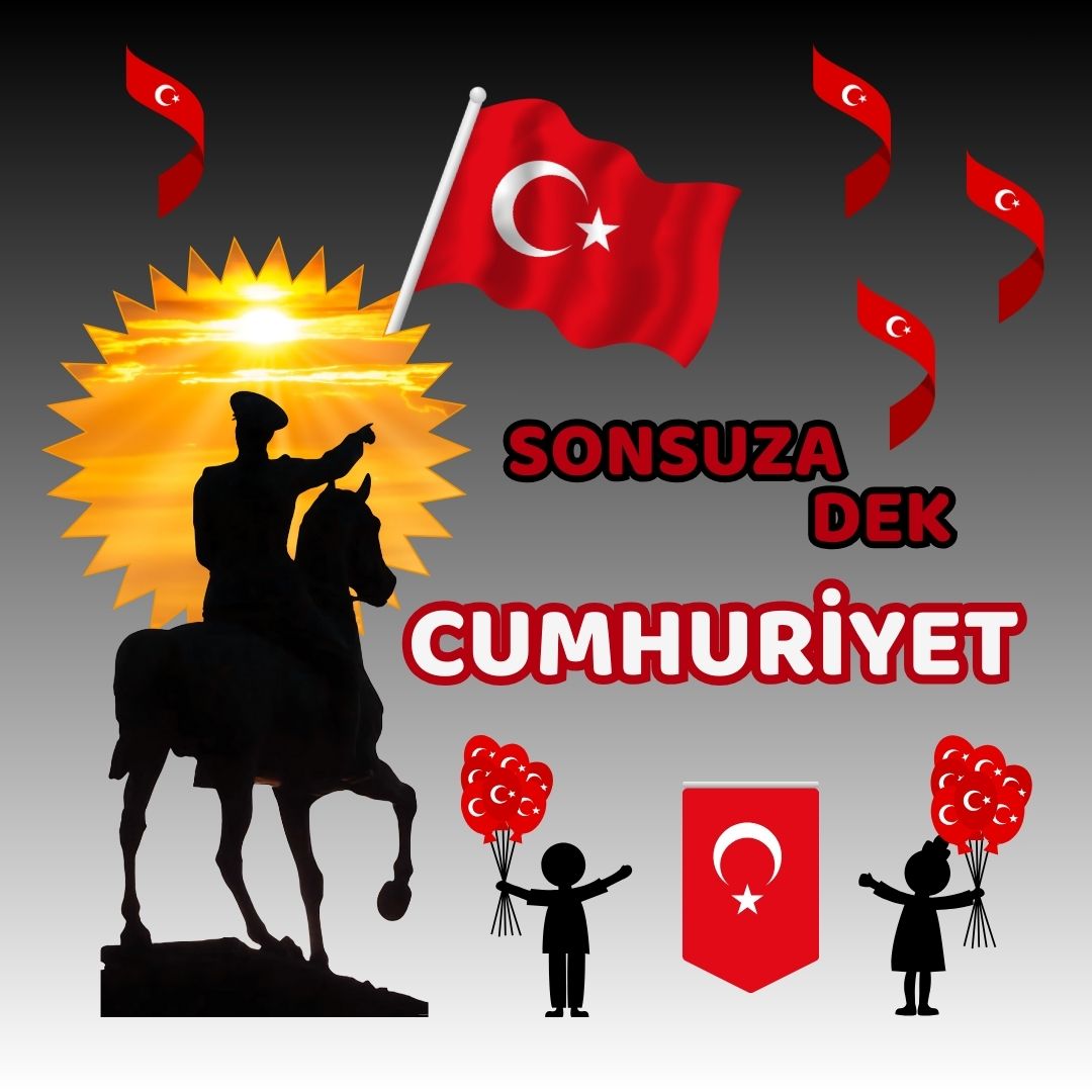 29 EKİM CUMHURİYET BAYRAMI OKUL PANO SÜSÜ 
