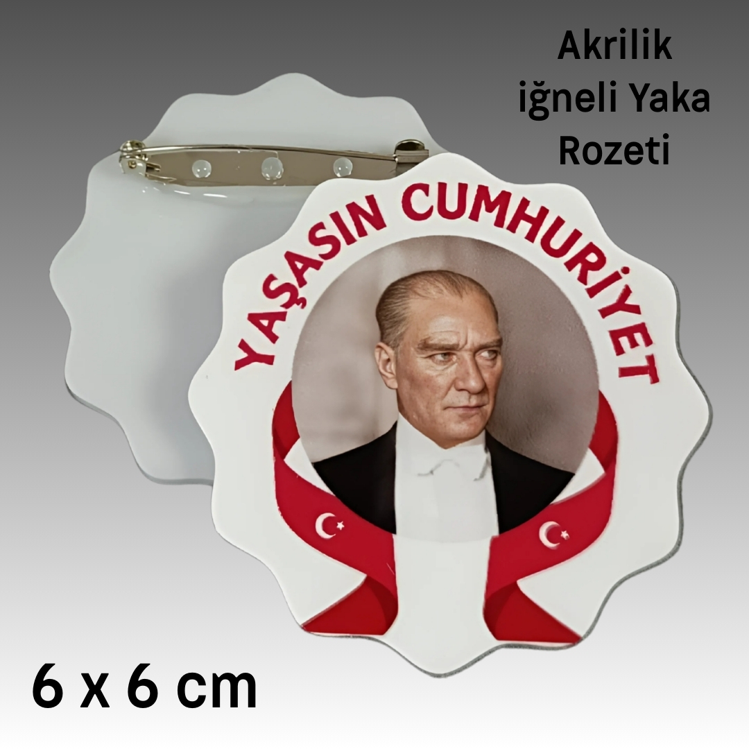 29 EKİM CUMHURİYET BAYRAMI İĞNELİ AKRİLİK YAKA ROZETİ 8 Lİ 29 EKİM CUMHURİYET BAYRAMI İĞNELİ AKRİLİK YAKA ROZETİ 8 Lİ